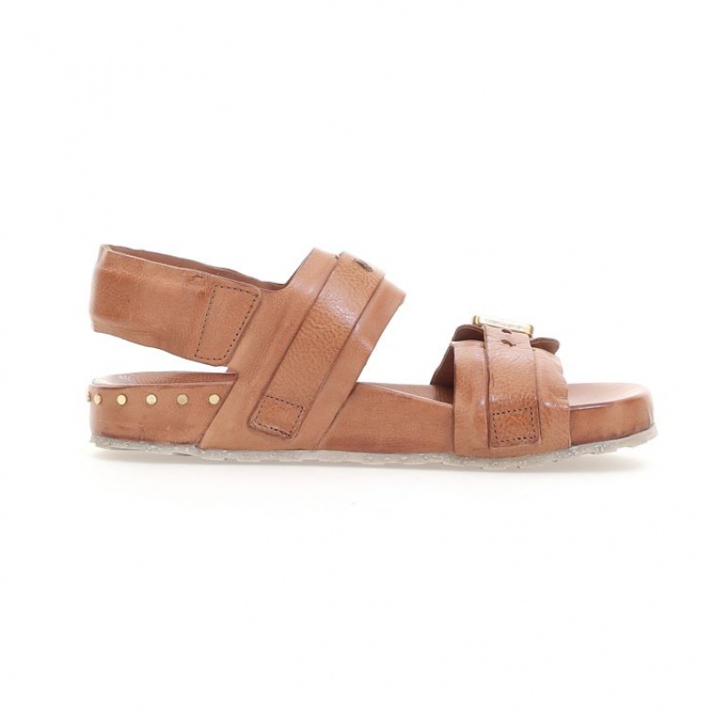 Brown A.S.98 Evelyn Women's Sandals | IL-AJBP46035