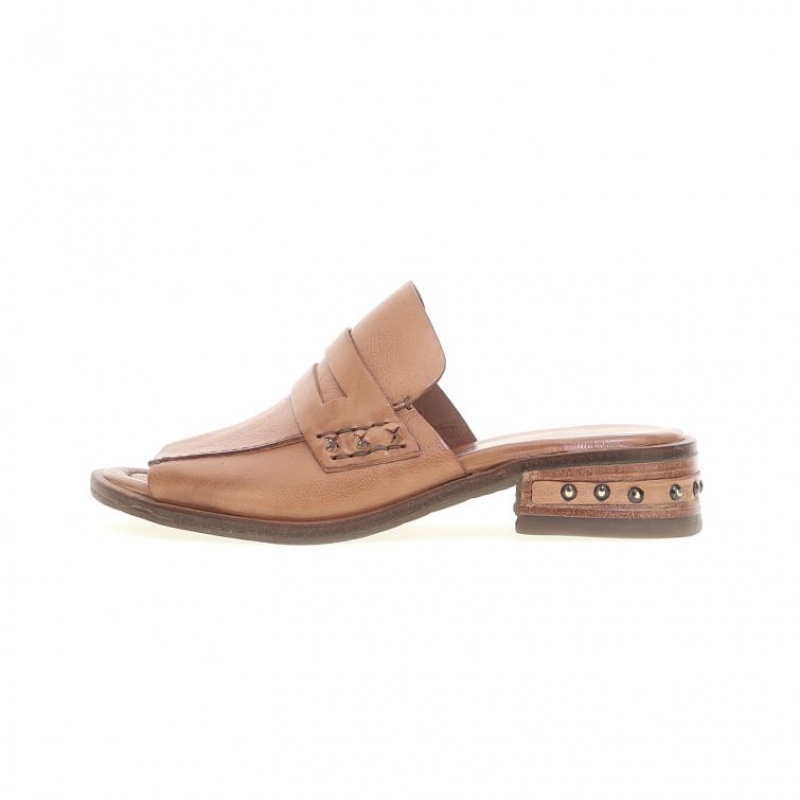 Brown A.S.98 Godfrey Women's Mules | IL-YQGS96130