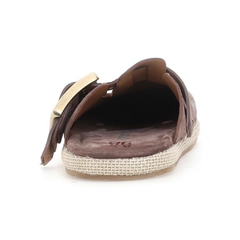 Brown A.S.98 Mules Mike Men's flat shoes | IL-XFNO52486