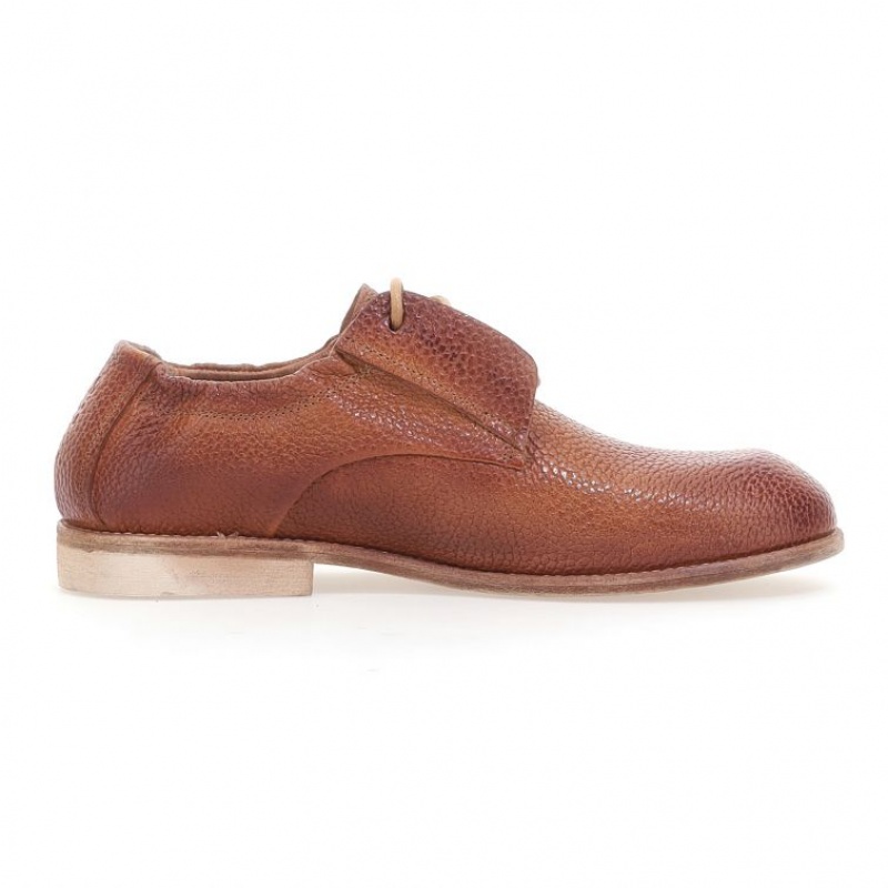 Brown A.S.98 Oberon Men's flat shoes | IL-HPDX67842