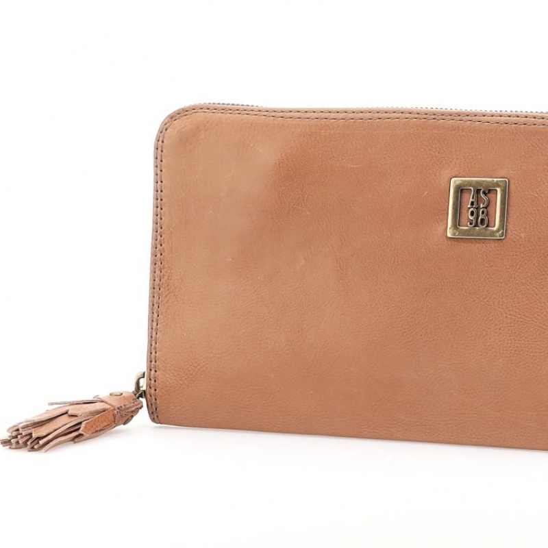 Brown A.S.98 Placida Unisex Wallets | IL-KGVD27941