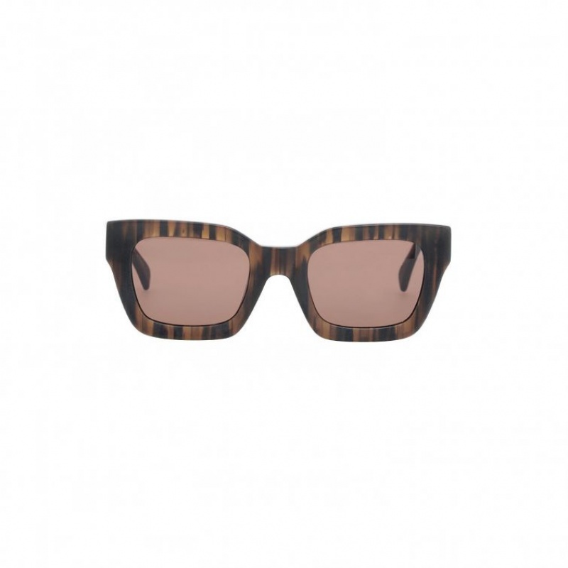 Brown A.S.98 Ronnie Women's Sunglasses | IL-EXLQ52398