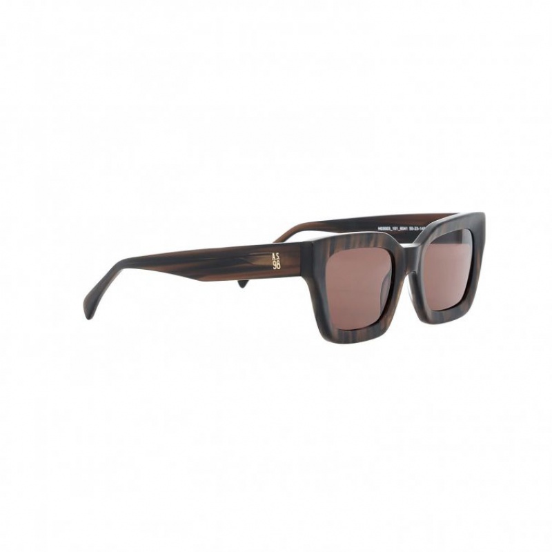 Brown A.S.98 Ronnie Women's Sunglasses | IL-EXLQ52398