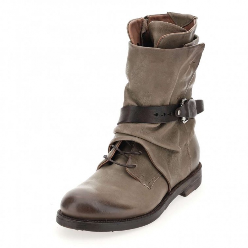 Brown A.S.98 Samurai 347226 Men's Ankle boots | IL-MRYI02137