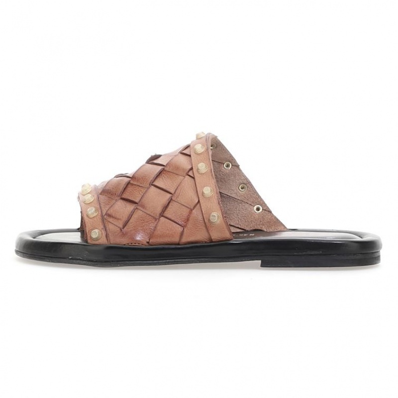 Brown A.S.98 Yasmin Women's Sandals | IL-AETJ02516