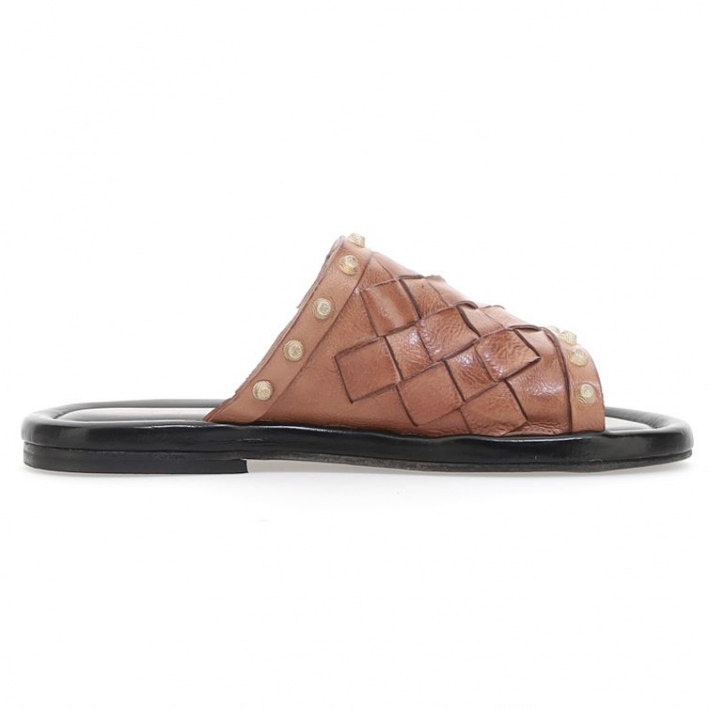 Brown A.S.98 Yasmin Women's Sandals | IL-AETJ02516