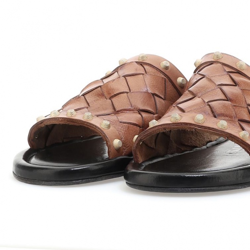 Brown A.S.98 Yasmin Women's Sandals | IL-AETJ02516