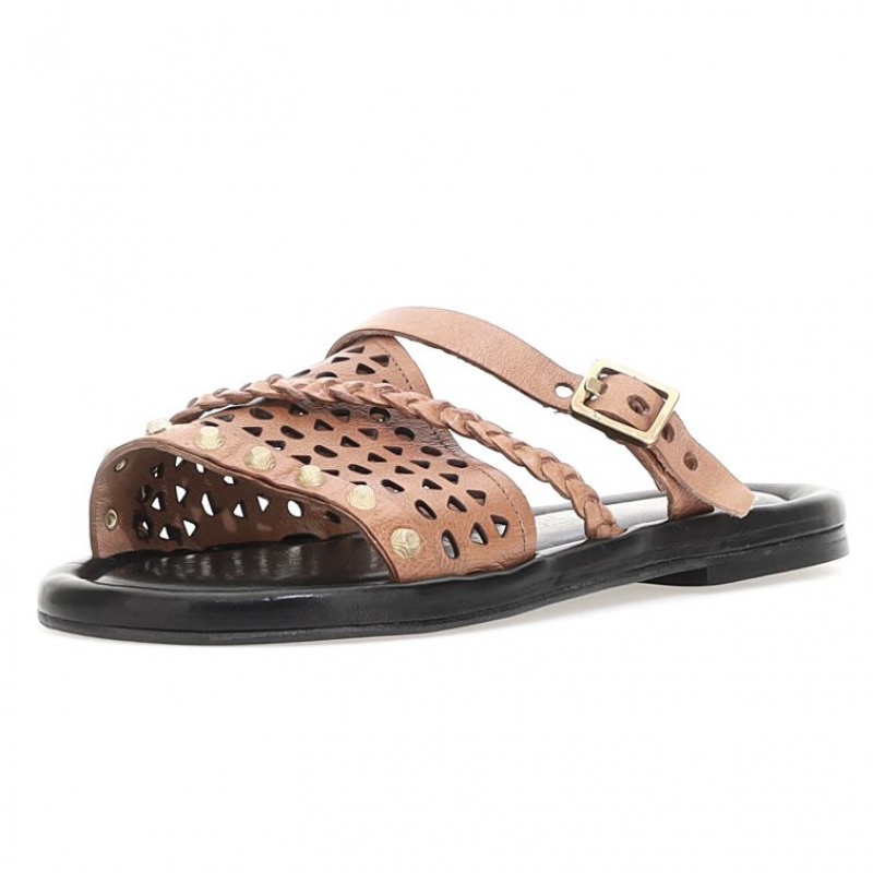 Brown A.S.98 Yazmin Women's Sandals | IL-JCVR29145