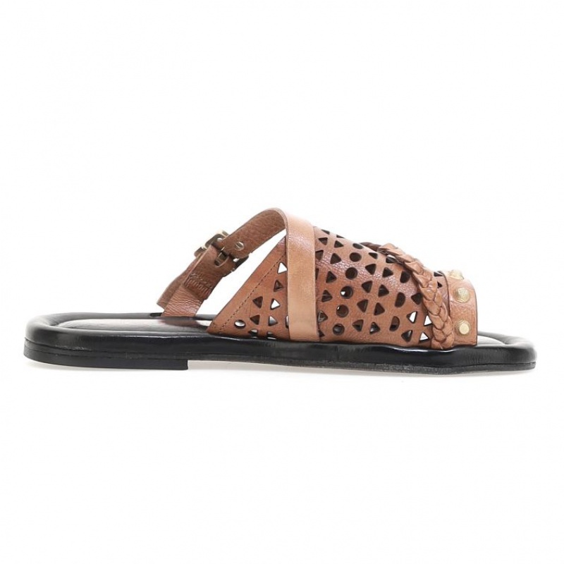 Brown A.S.98 Yazmin Women's Sandals | IL-JCVR29145