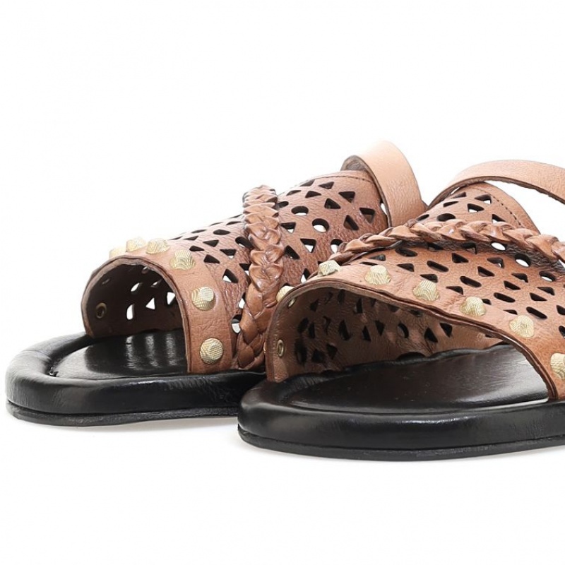 Brown A.S.98 Yazmin Women's Sandals | IL-JCVR29145