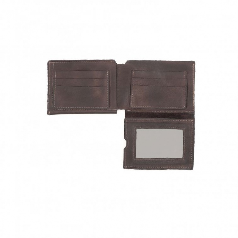 Chocolate A.S.98 Aric Unisex Wallets | IL-MGRH91540