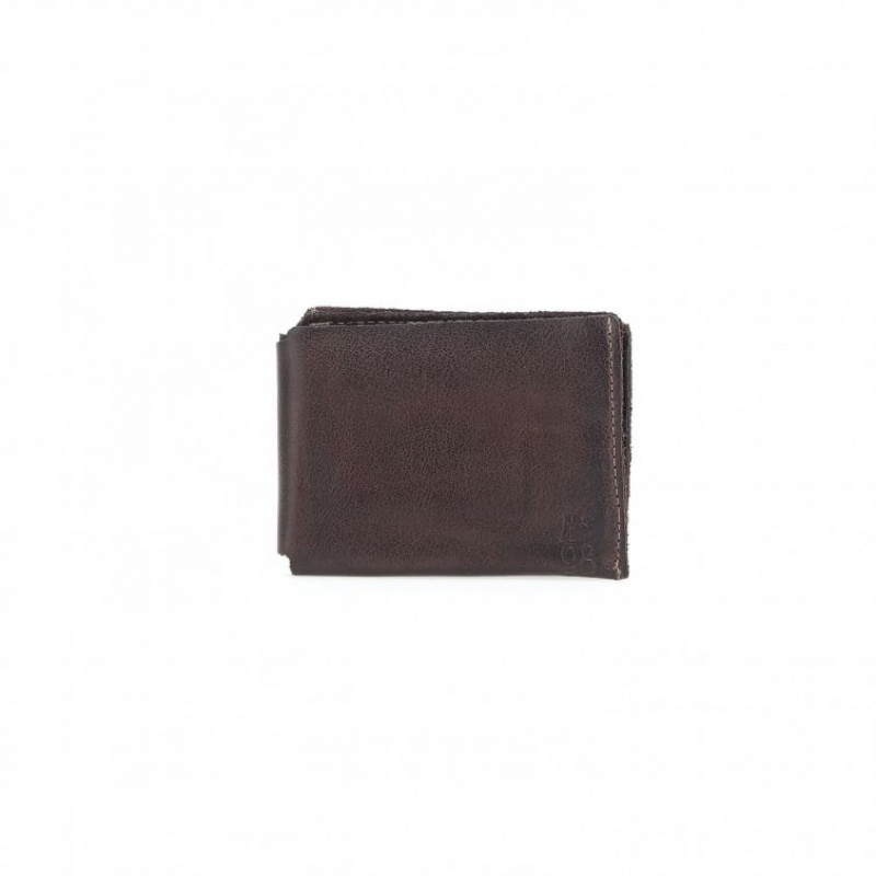 Chocolate A.S.98 Aric Unisex Wallets | IL-MGRH91540