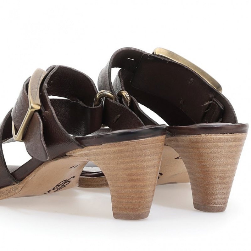 Chocolate A.S.98 Bernardine Women's Sandals | IL-GMVX27891