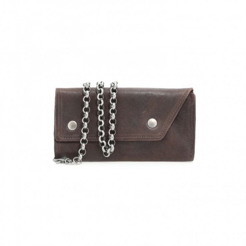 Chocolate A.S.98 Brock Unisex Wallets | IL-DUTV05142