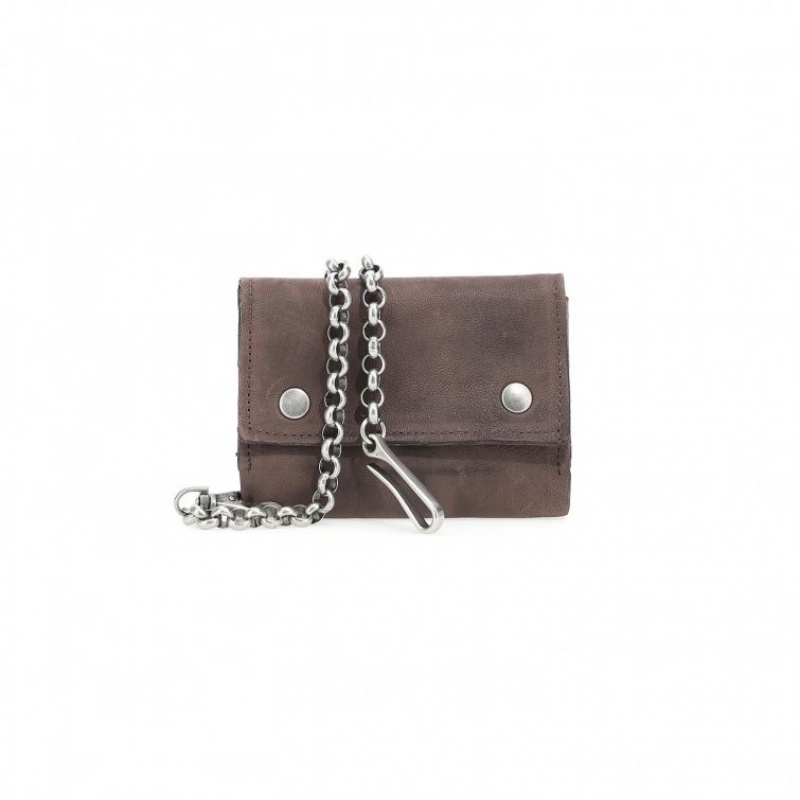 Chocolate A.S.98 Buck Unisex Wallets | IL-ROKW71693