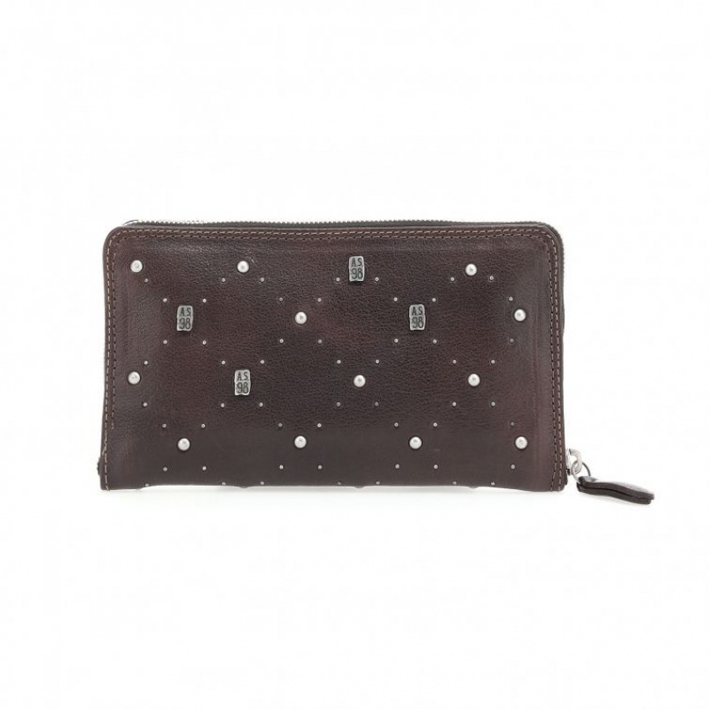 Chocolate A.S.98 Chet Unisex Wallets | IL-TXAG42385