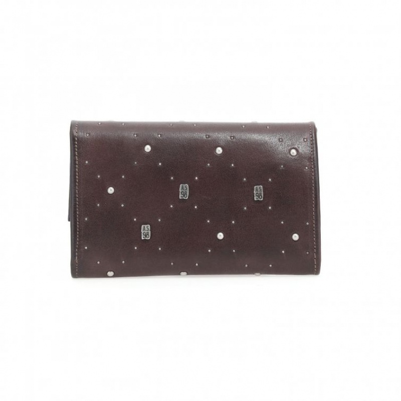 Chocolate A.S.98 Fitz Unisex Wallets | IL-AXTJ76159