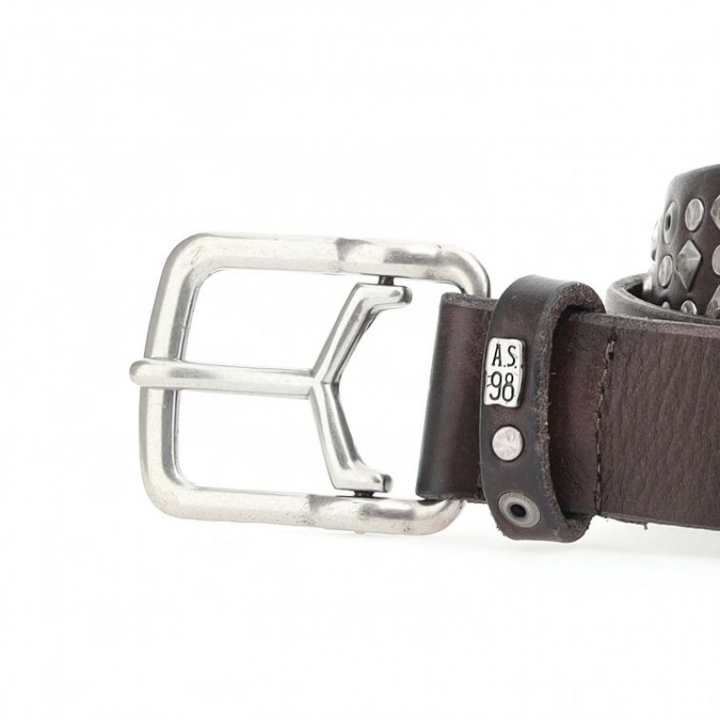 Chocolate A.S.98 Joe Unisex Belts | IL-NCYZ51204