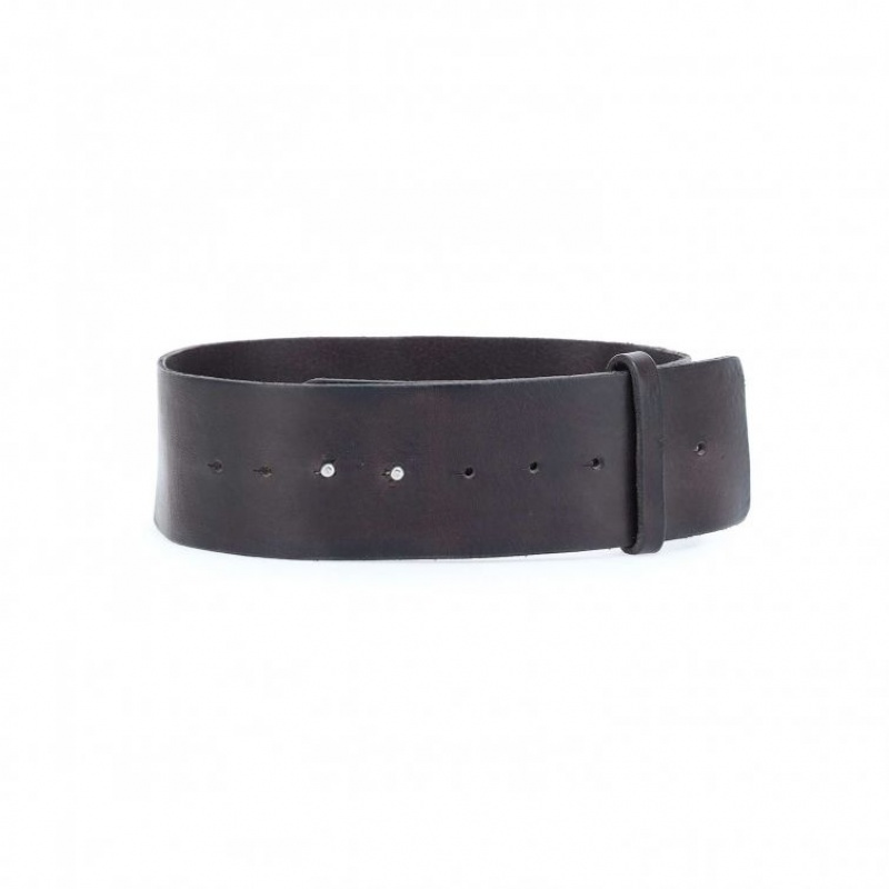 Chocolate A.S.98 Julius Unisex Belts | IL-RZPJ69751