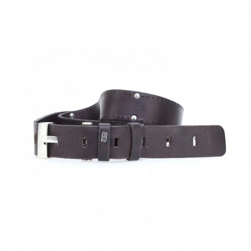 Chocolate A.S.98 Kam Unisex Belts | IL-YRUX03425