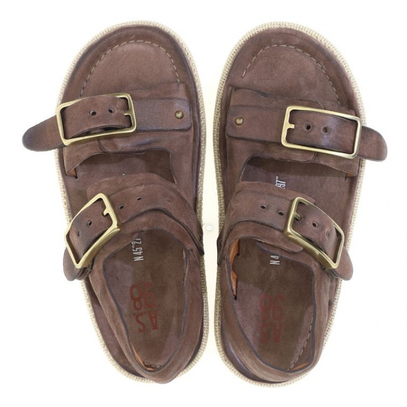 Chocolate A.S.98 Manuel Men's Sandals | IL-JAMR65139