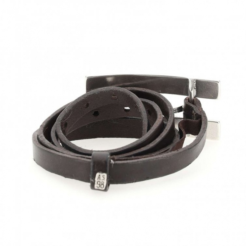 Chocolate A.S.98 Merv Unisex Belts | IL-XHEY53902