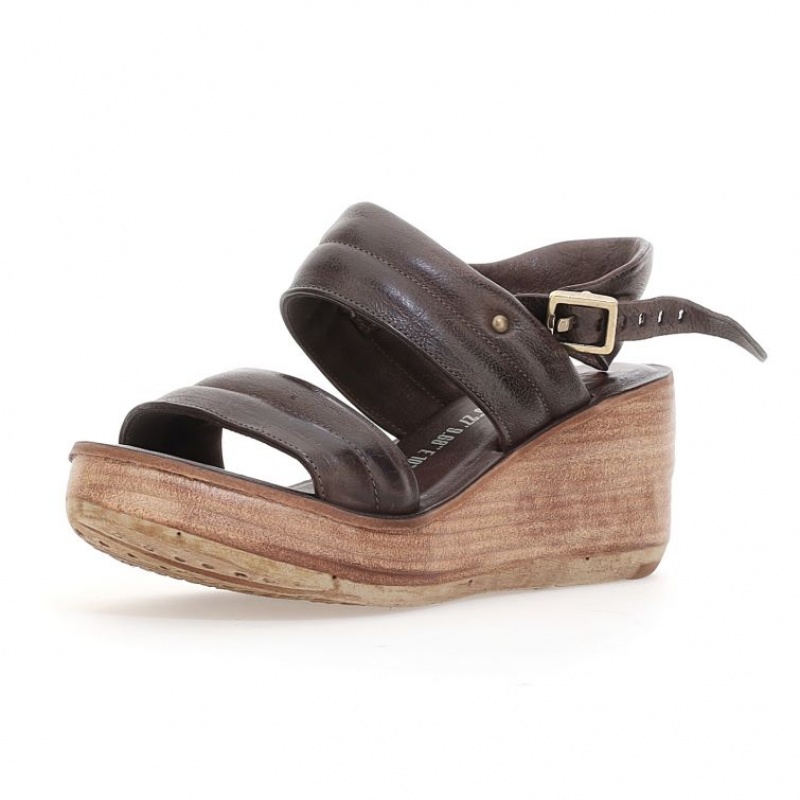 Chocolate A.S.98 Neely Women's Sandals | IL-TMGH51376