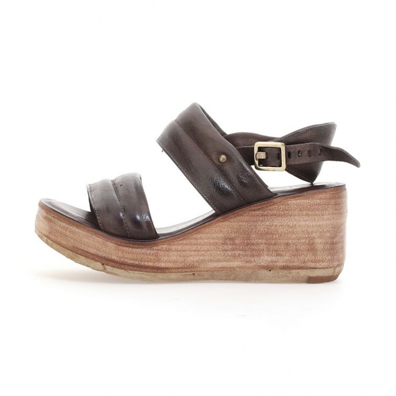 Chocolate A.S.98 Neely Women's Sandals | IL-TMGH51376