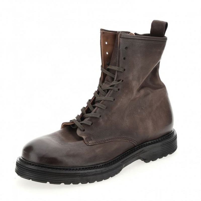 Chocolate A.S.98 Repunk Men's Ankle boots | IL-UWQB93608