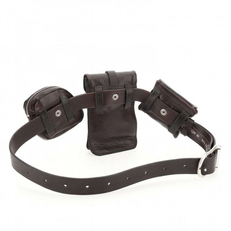 Chocolate A.S.98 Roly Unisex Belts | IL-KAEI91428