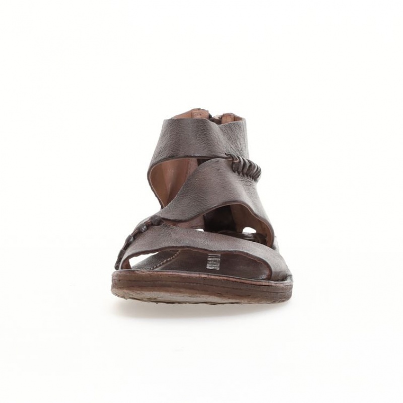 Chocolate A.S.98 Romey Women's Sandals | IL-QDSN45297