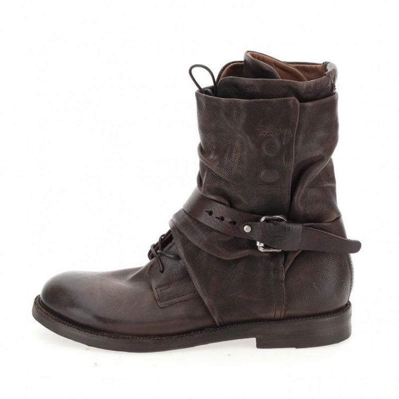 Chocolate A.S.98 Samurai 347226 Men's Ankle boots | IL-WZQV73259