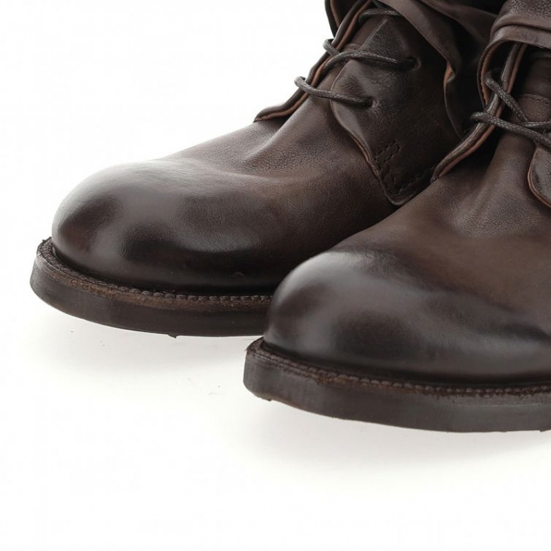 Chocolate A.S.98 Samurai 347226 Men's Ankle boots | IL-WZQV73259