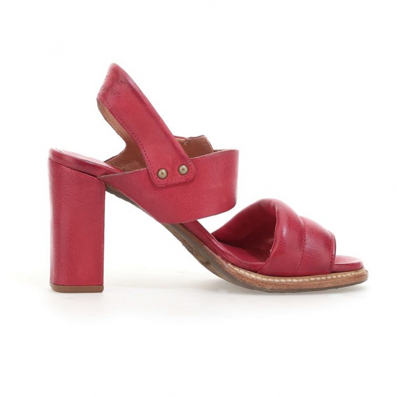 Dark Red A.S.98 Brittany Women's Sandals | IL-ITOZ08932