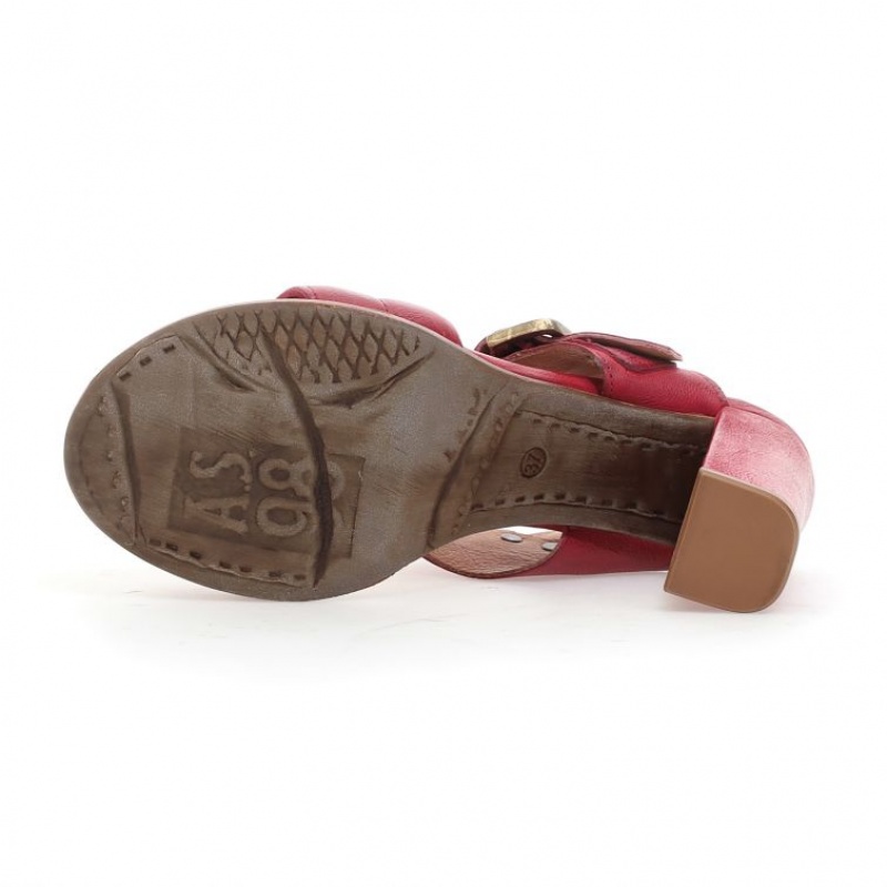 Dark Red A.S.98 Brittany Women's Sandals | IL-ITOZ08932