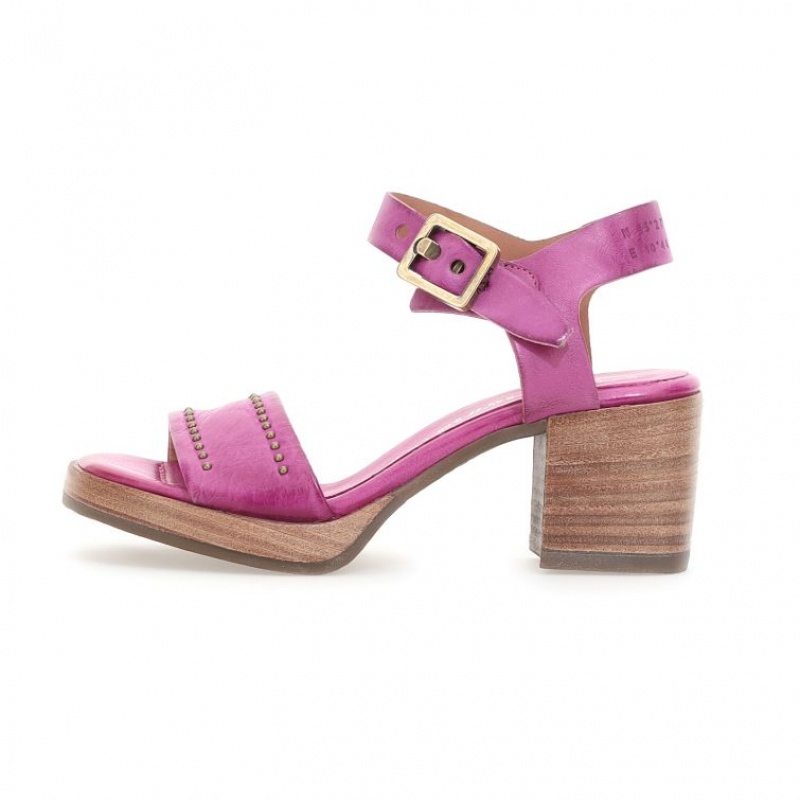 Fuchsia A.S.98 Abnor Women's Sandals | IL-OJPQ84396