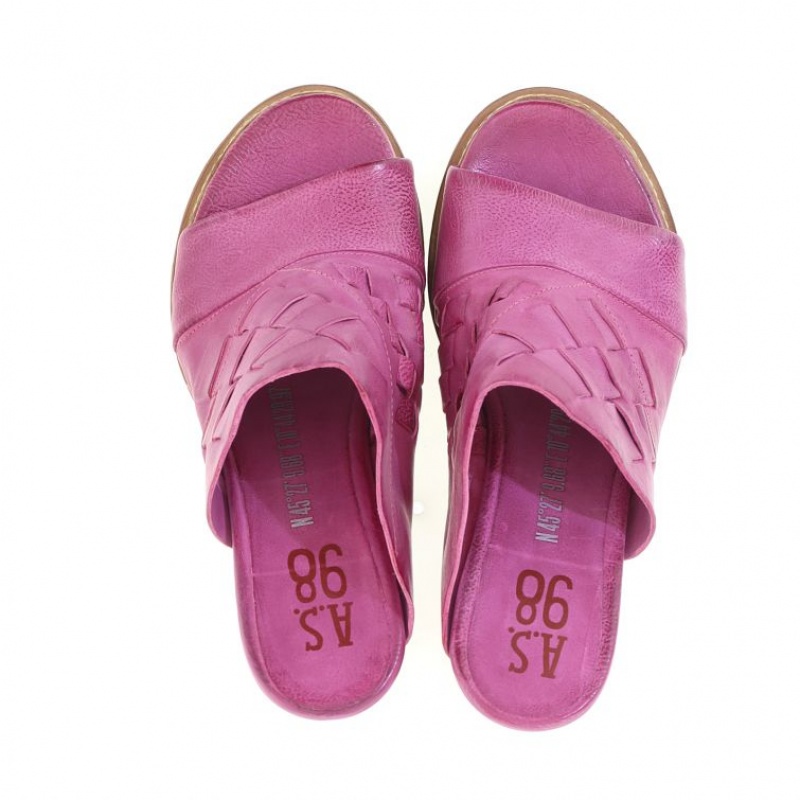 Fuchsia A.S.98 Belen Women's Sandals | IL-JQOP61075