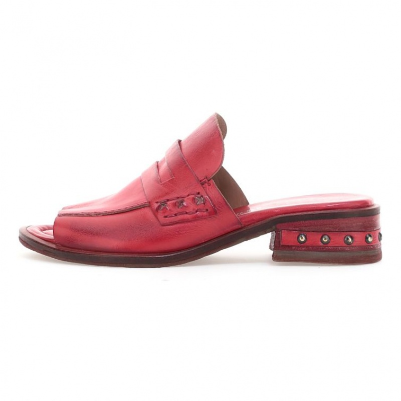 Fuchsia A.S.98 Godfrey Women's Mules | IL-ZULD58739