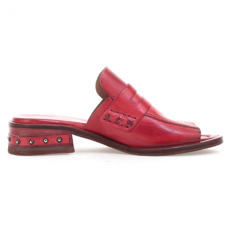 Fuchsia A.S.98 Godfrey Women's Mules | IL-ZULD58739