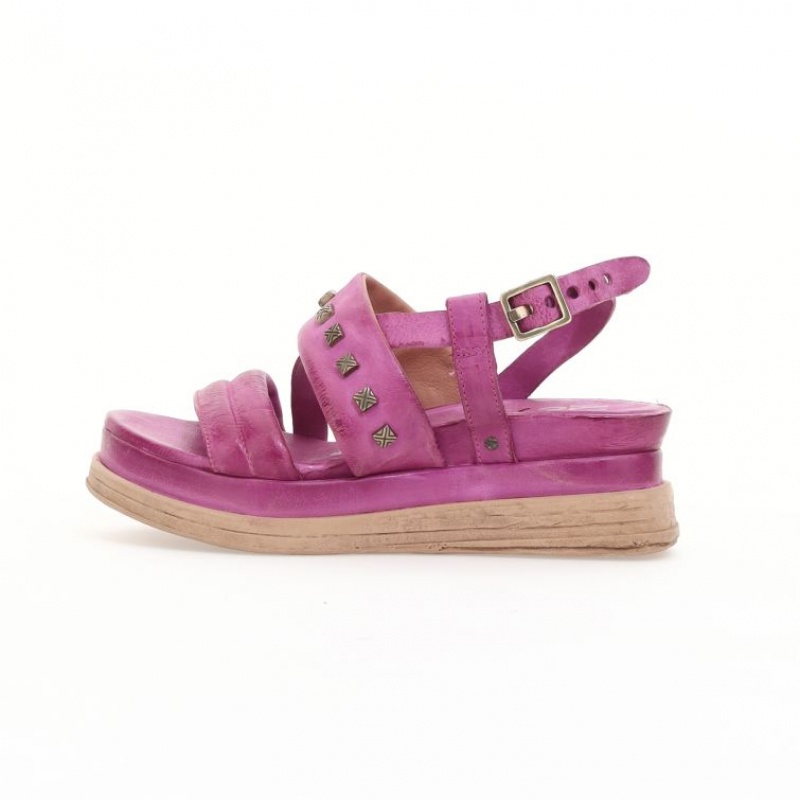 Fuchsia A.S.98 Lalla Women's Sandals | IL-DKHA91205