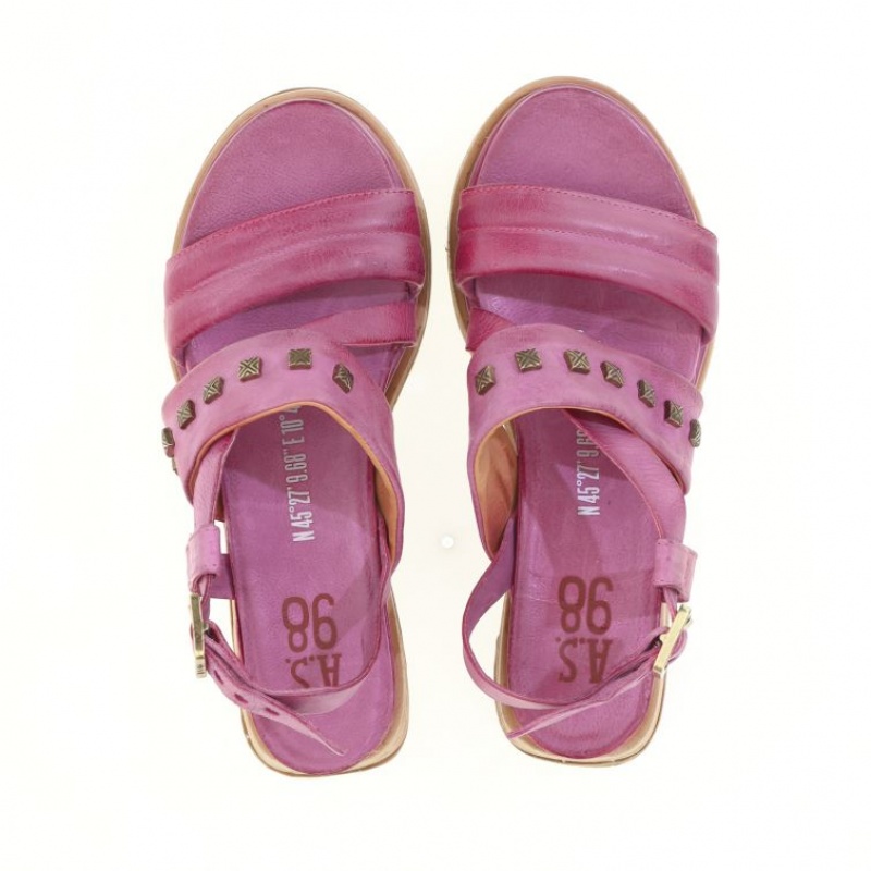 Fuchsia A.S.98 Lalla Women's Sandals | IL-DKHA91205