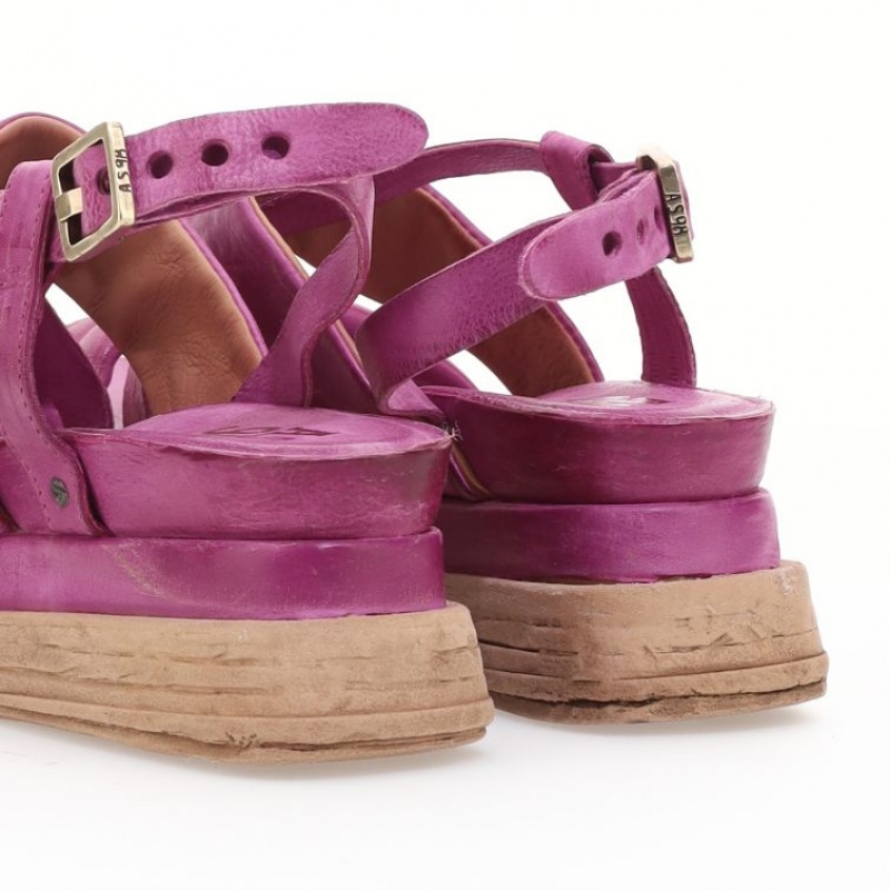 Fuchsia A.S.98 Lalla Women's Sandals | IL-DKHA91205