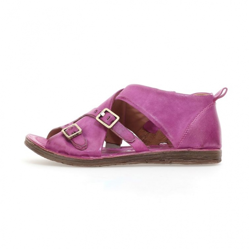 Fuchsia A.S.98 Ruth Women's Sandals | IL-SQWC17536