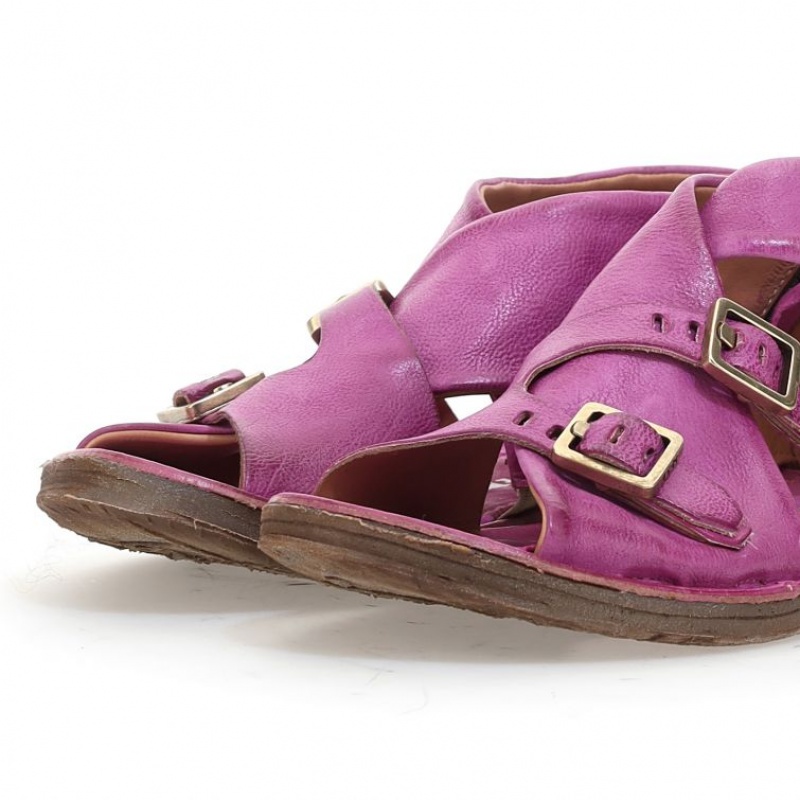 Fuchsia A.S.98 Ruth Women's Sandals | IL-SQWC17536