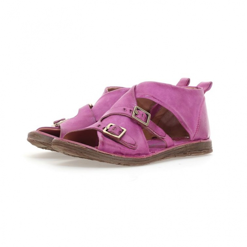 Fuchsia A.S.98 Ruth Women\'s Sandals | IL-SQWC17536