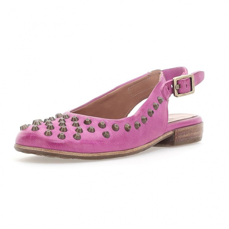 Fuchsia A.S.98 Zola Women's flat shoes | IL-XUFY80249