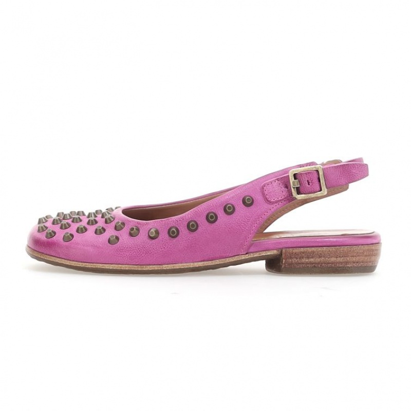 Fuchsia A.S.98 Zola Women's flat shoes | IL-XUFY80249