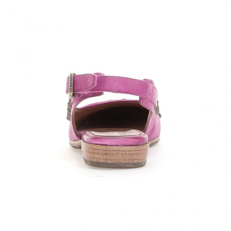 Fuchsia A.S.98 Zola Women's flat shoes | IL-XUFY80249