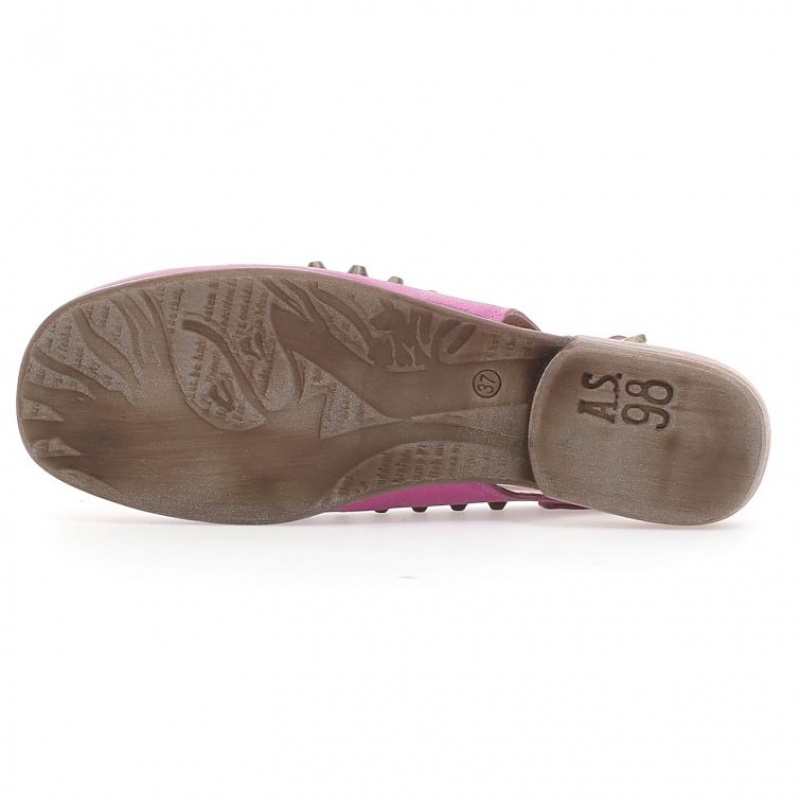 Fuchsia A.S.98 Zola Women's flat shoes | IL-XUFY80249