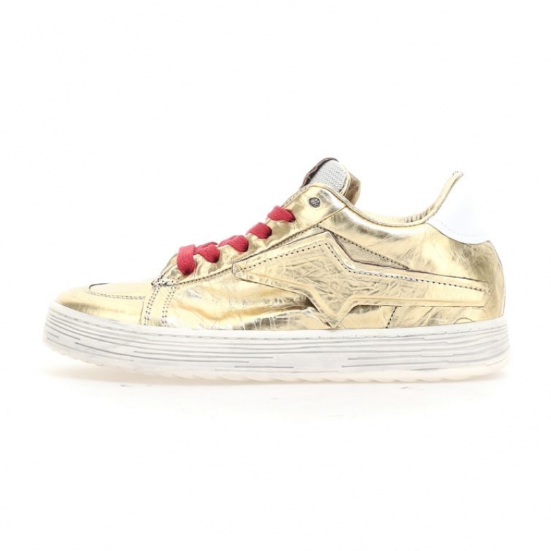 Gold A.S.98 Adria Women's Sneakers | IL-WGHQ71386